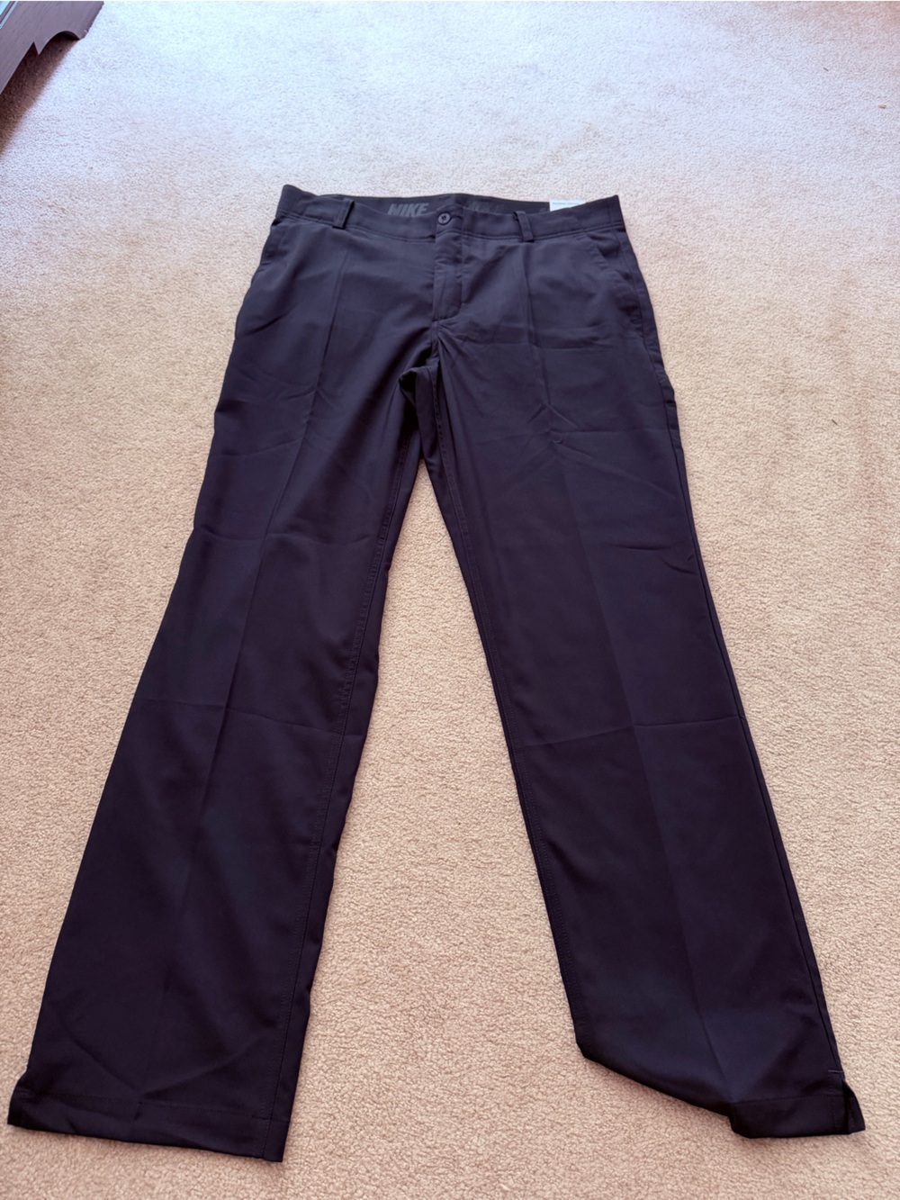 Nike Men’s Black Golf Pants - Straight Fit
